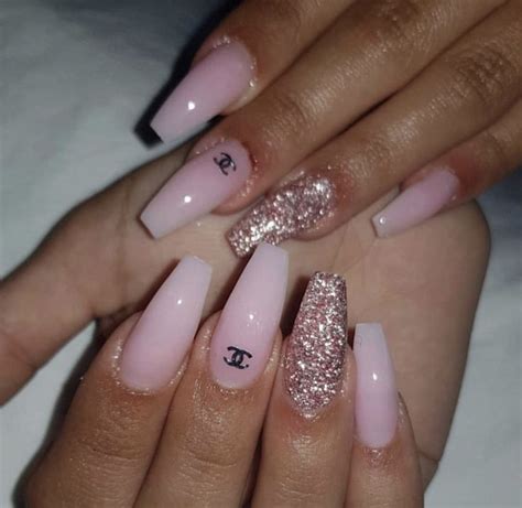 chanel nail designs pictures|chanel nails 2020.